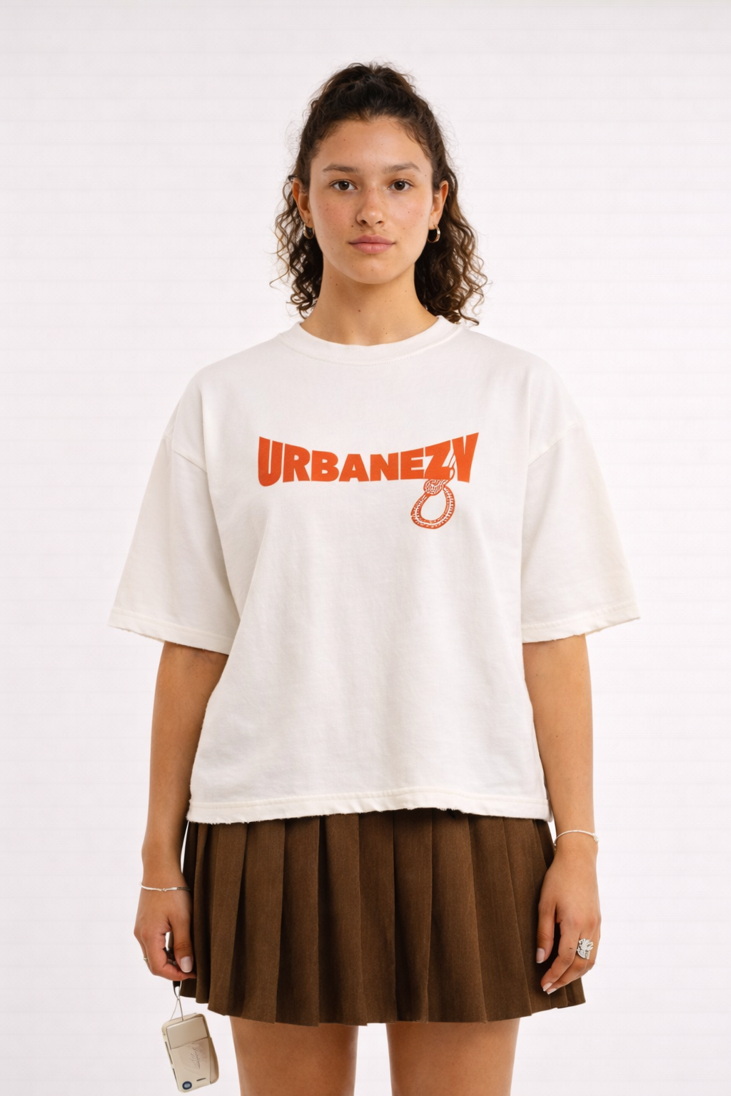 Heads Up Boxy Fit T-shirt for Women