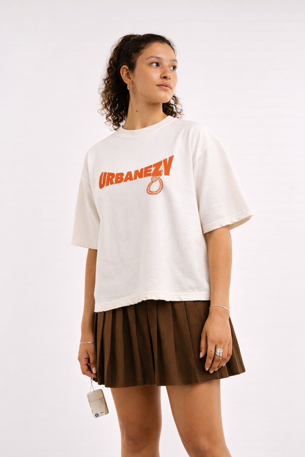 Heads Up Boxy Fit T-shirt for Women