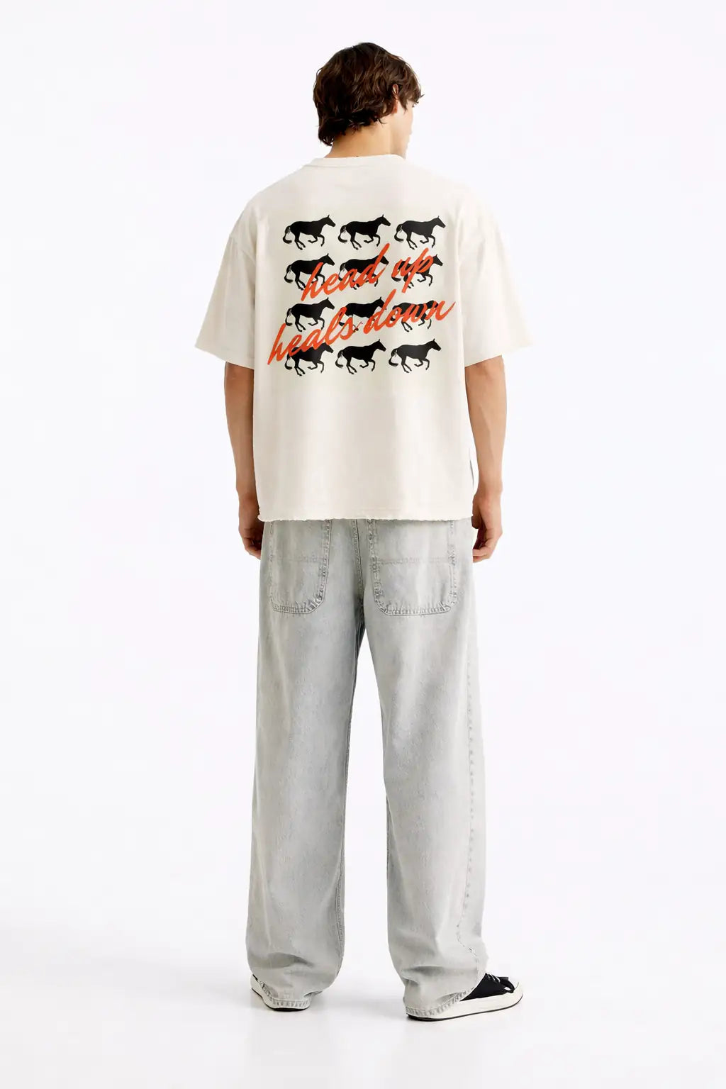 Unisex Heads Up Boxy Fit T-shirt