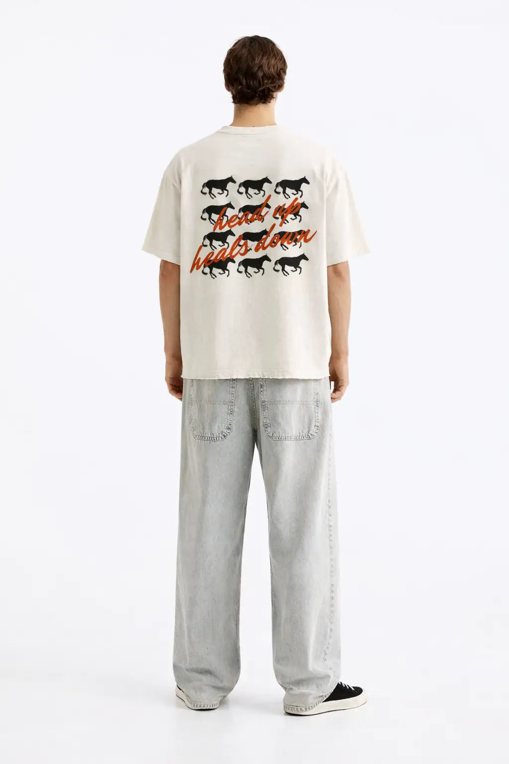 Unisex Heads Up Boxy Fit T-shirt