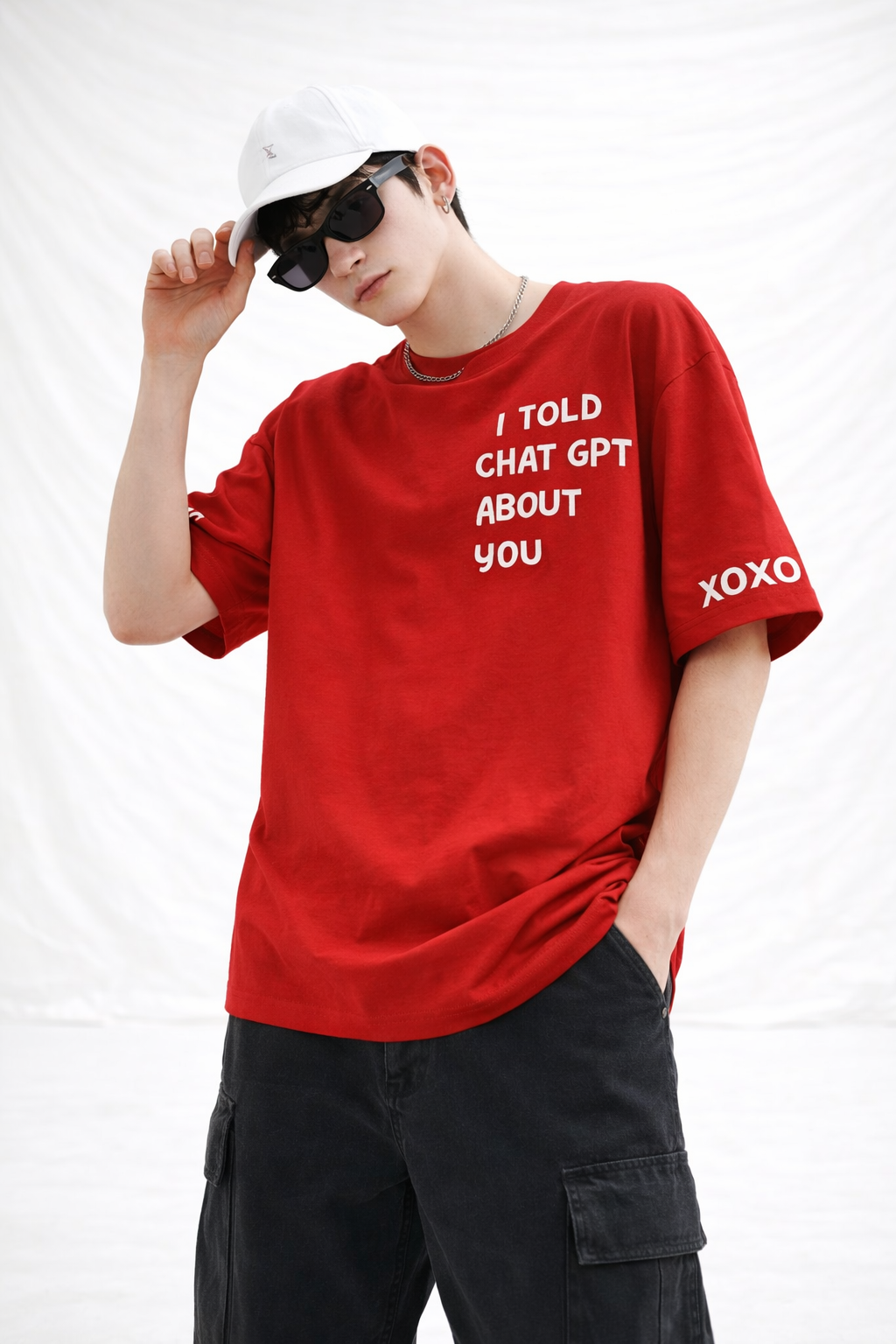 Told Chatgpt Oversize t-shirt for men