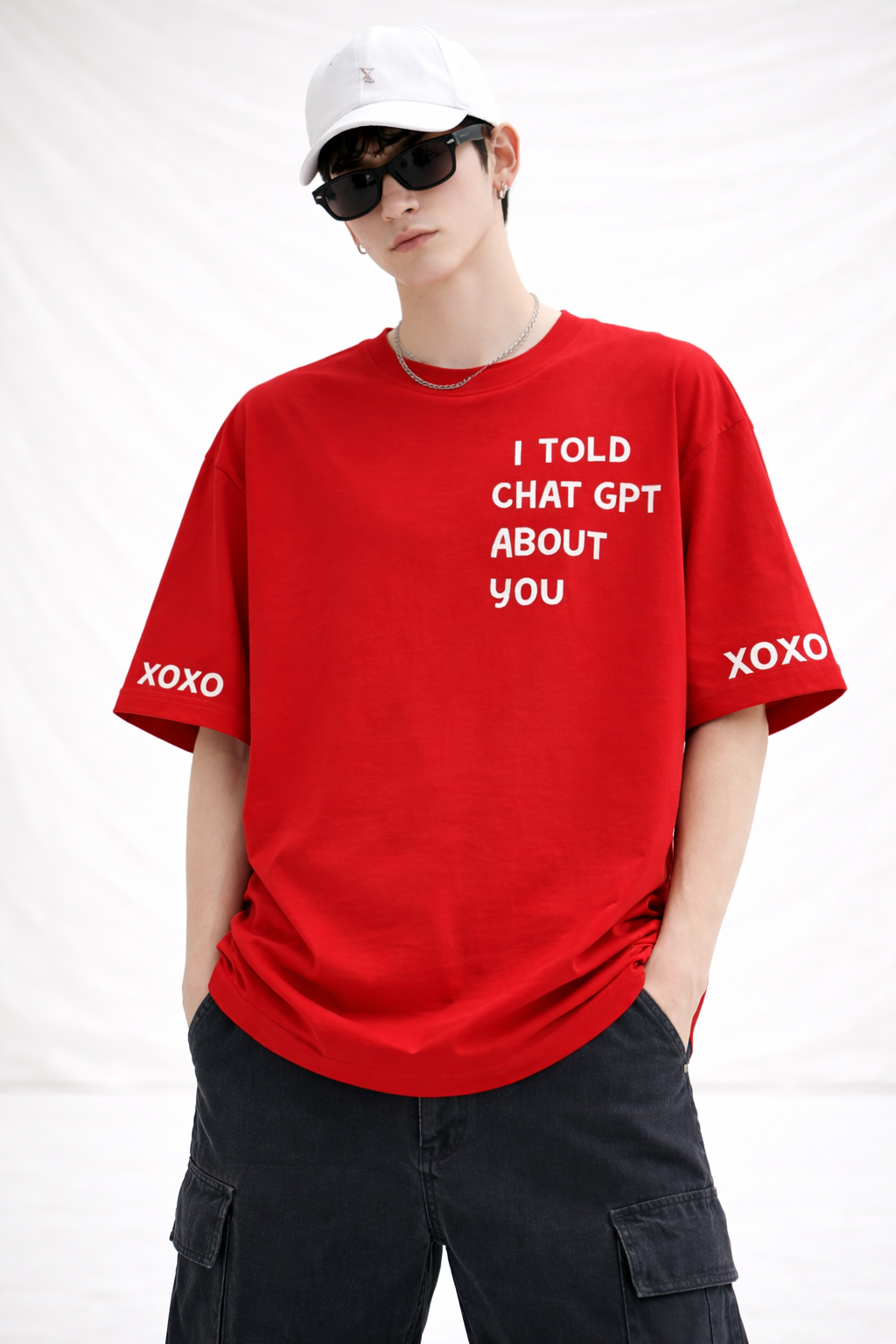 Told Chatgpt Oversize t-shirt for men