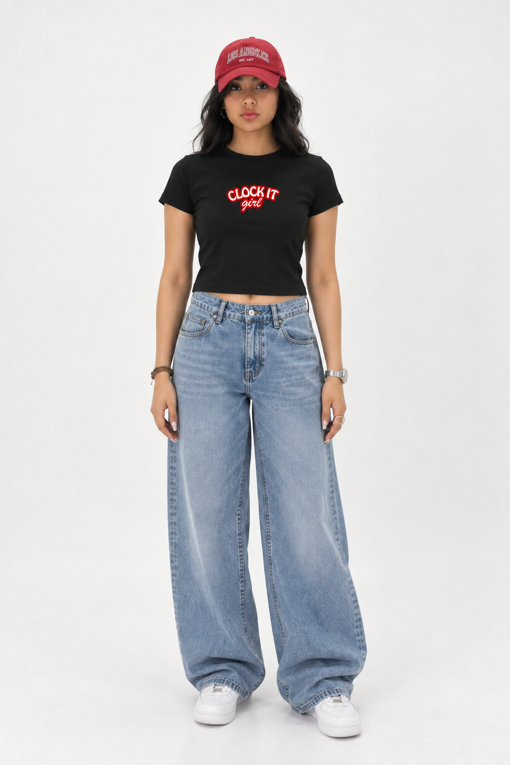 Clock It Girl Tee