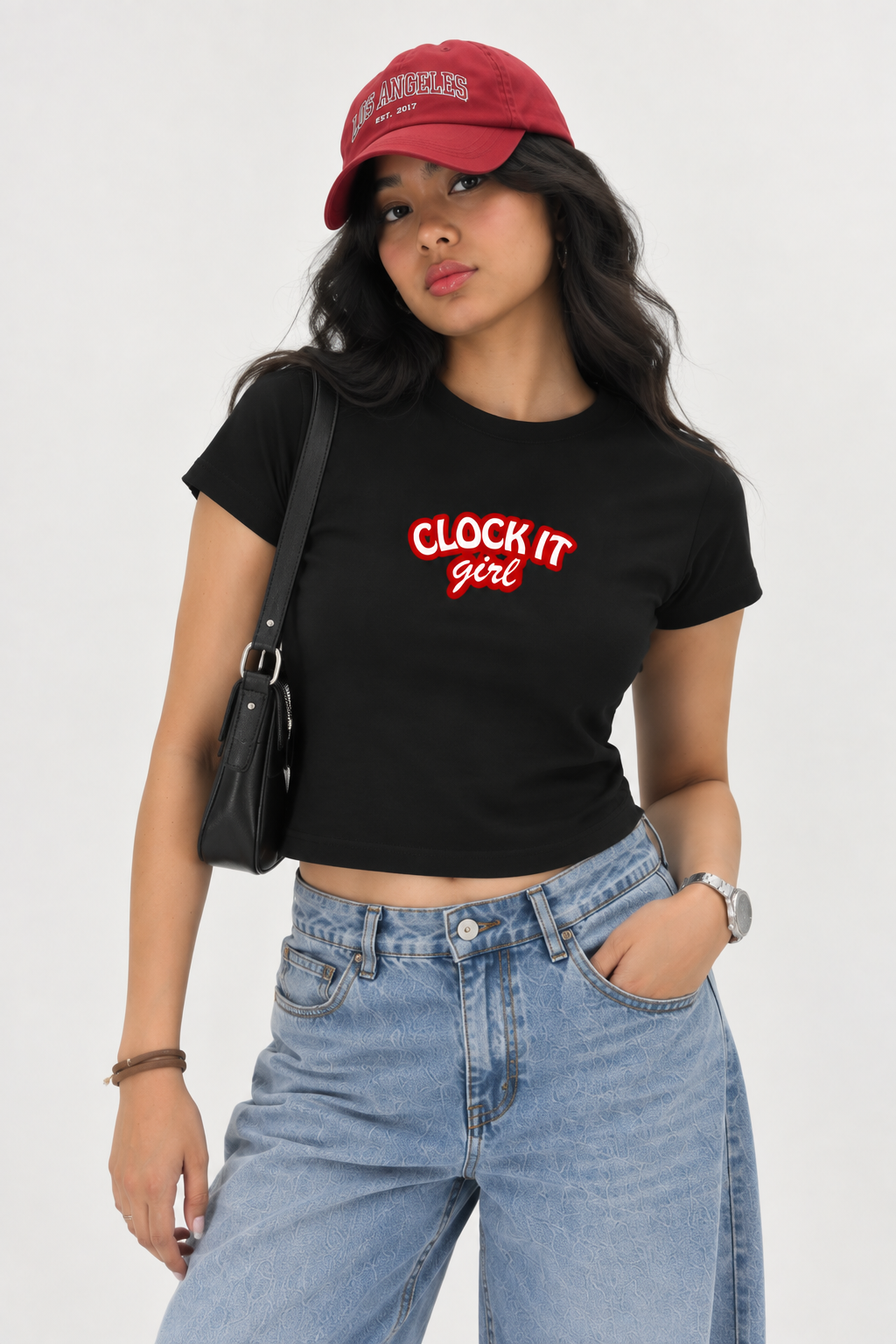 Clock It Girl Tee