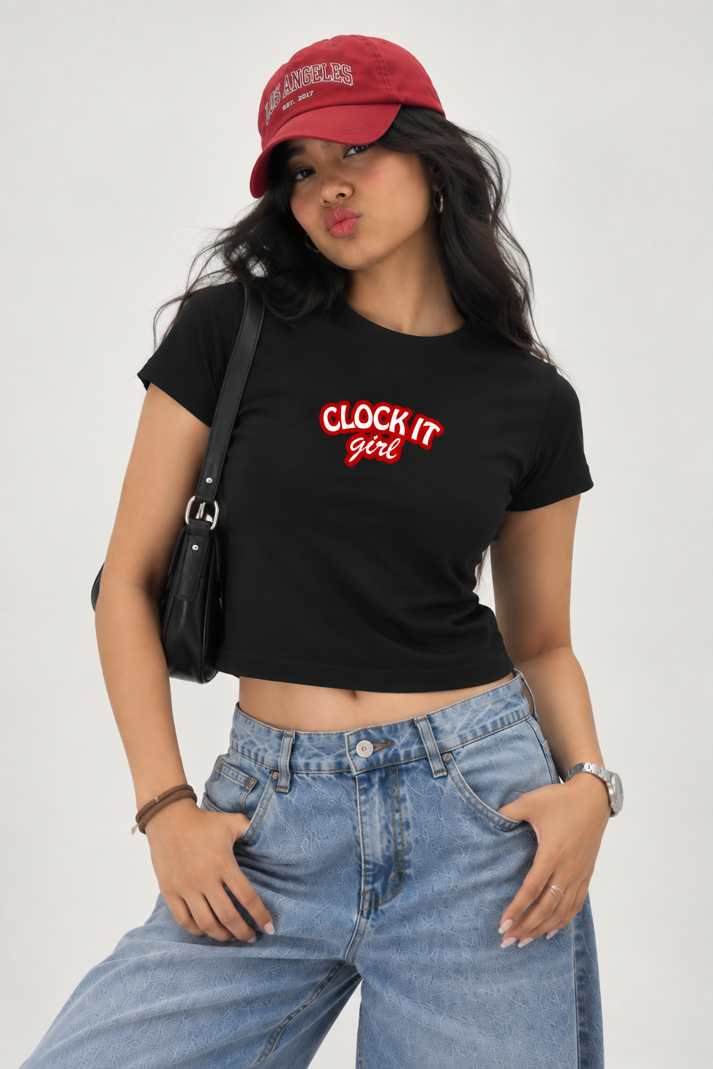 Clock It Girl Tee