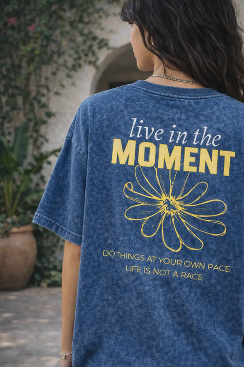 Live in the Moment Oversize t-shirt for Women