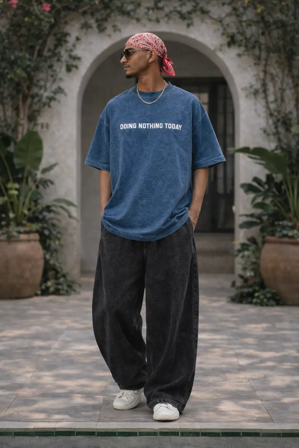 Live in the Moment Oversize t-shirt for Men