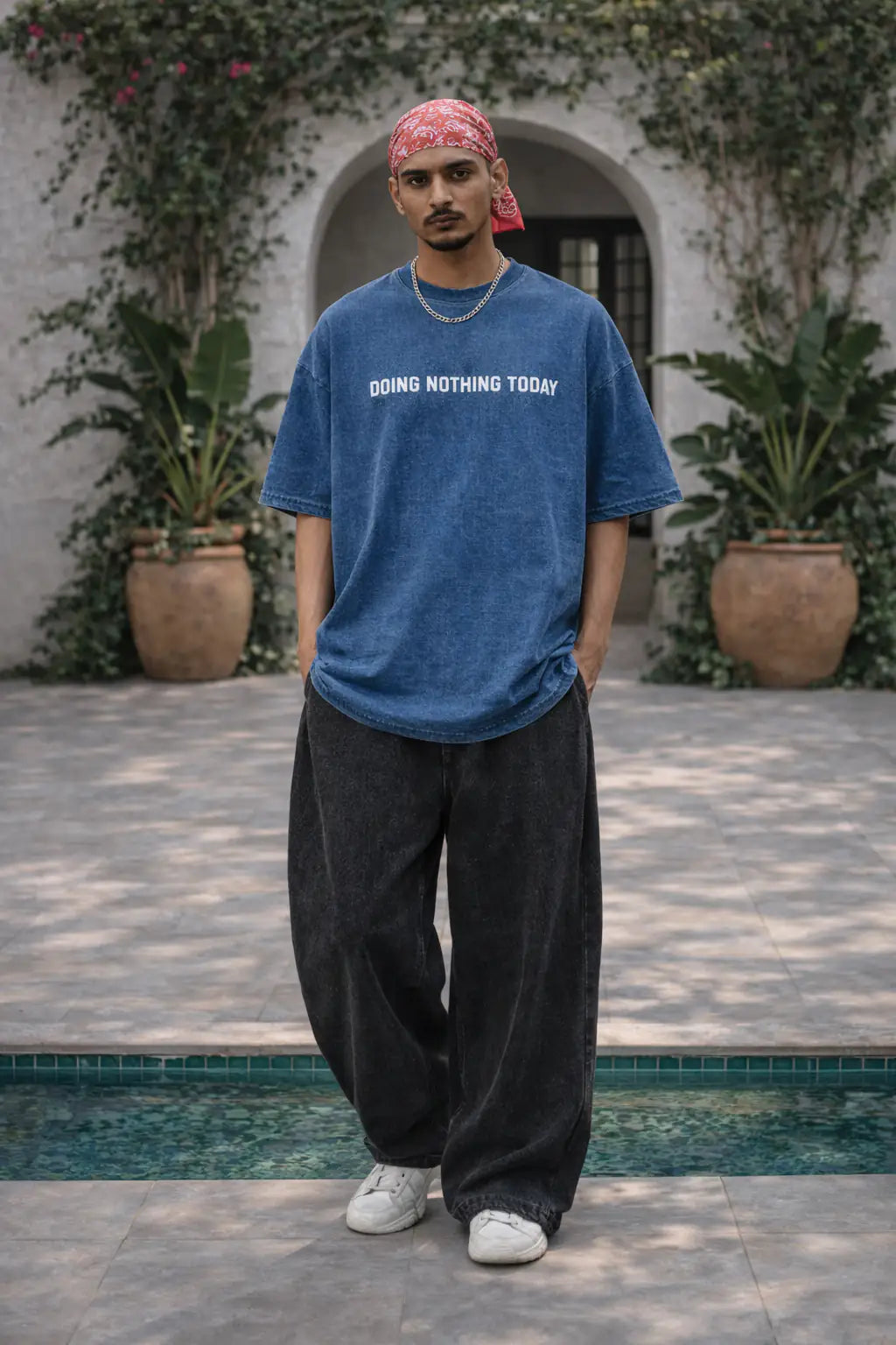 Live in the Moment Oversize t-shirt for Men