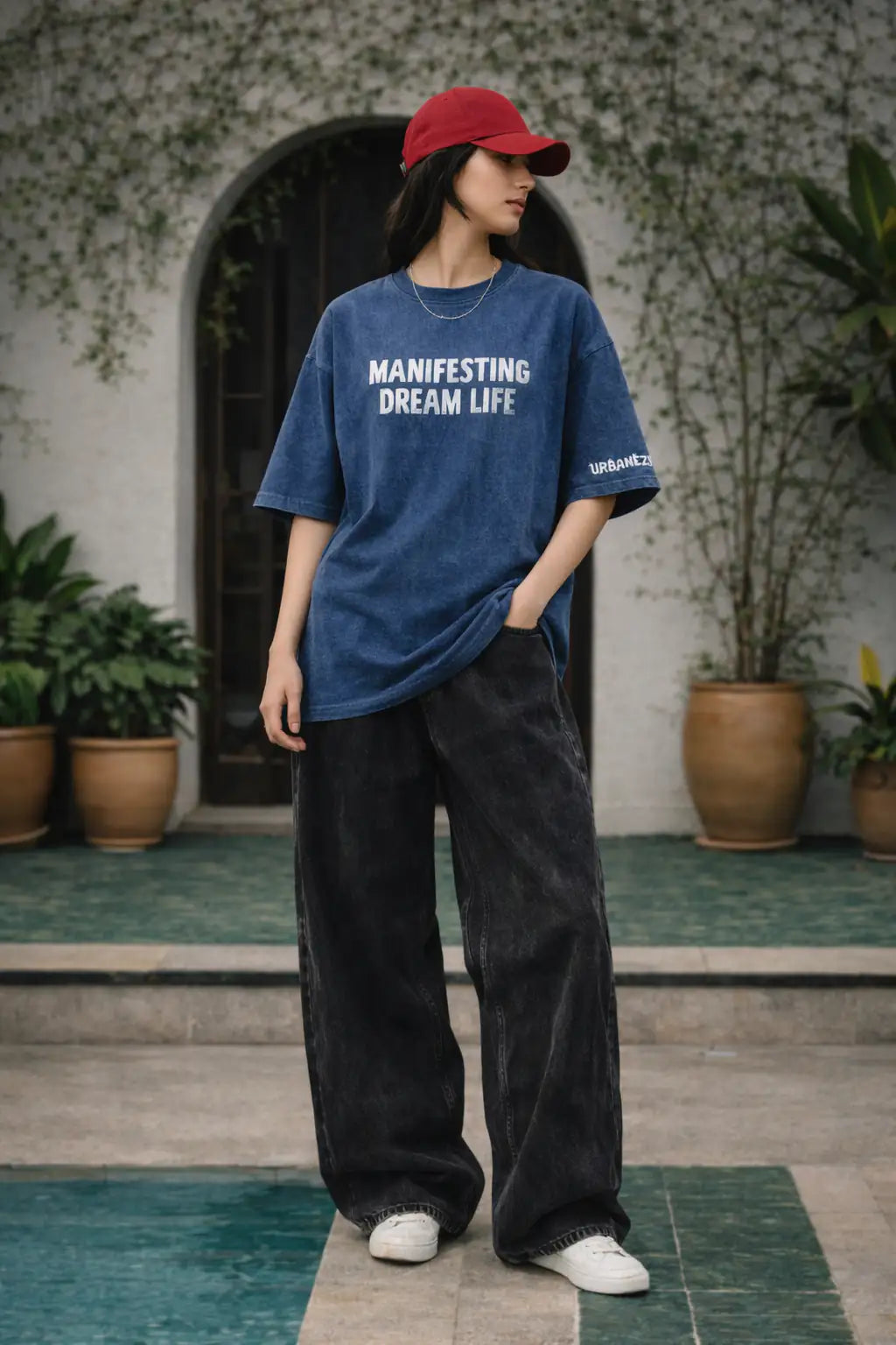 Manifesting Dream Oversize t-shirt for Women