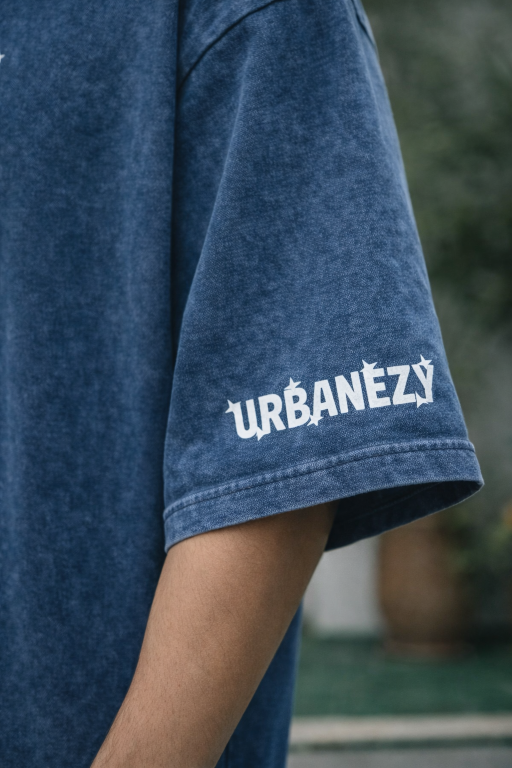 Manifesting Dream Oversize t-shirt for Men- Acid wash