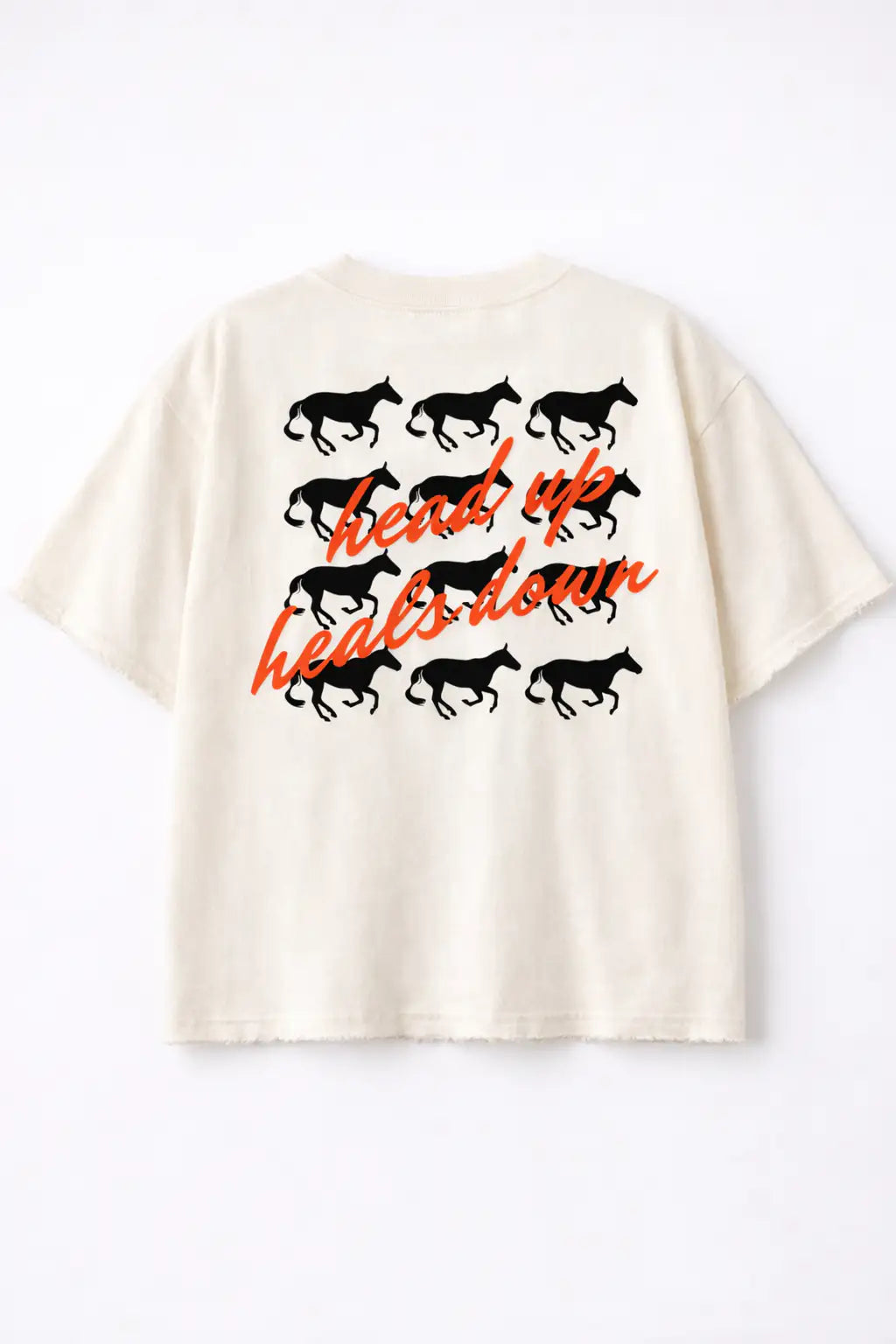 Unisex Heads Up Boxy Fit T-shirt