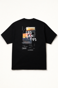 Los Santos Black Oversized T-Shirt