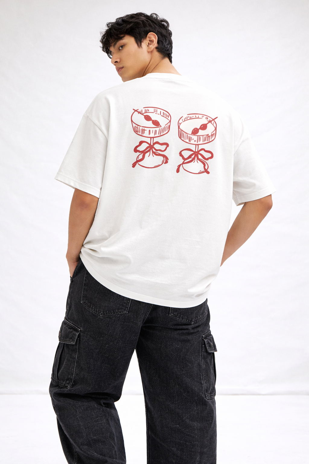 Spread The Love Oversized T-Shirt for Men