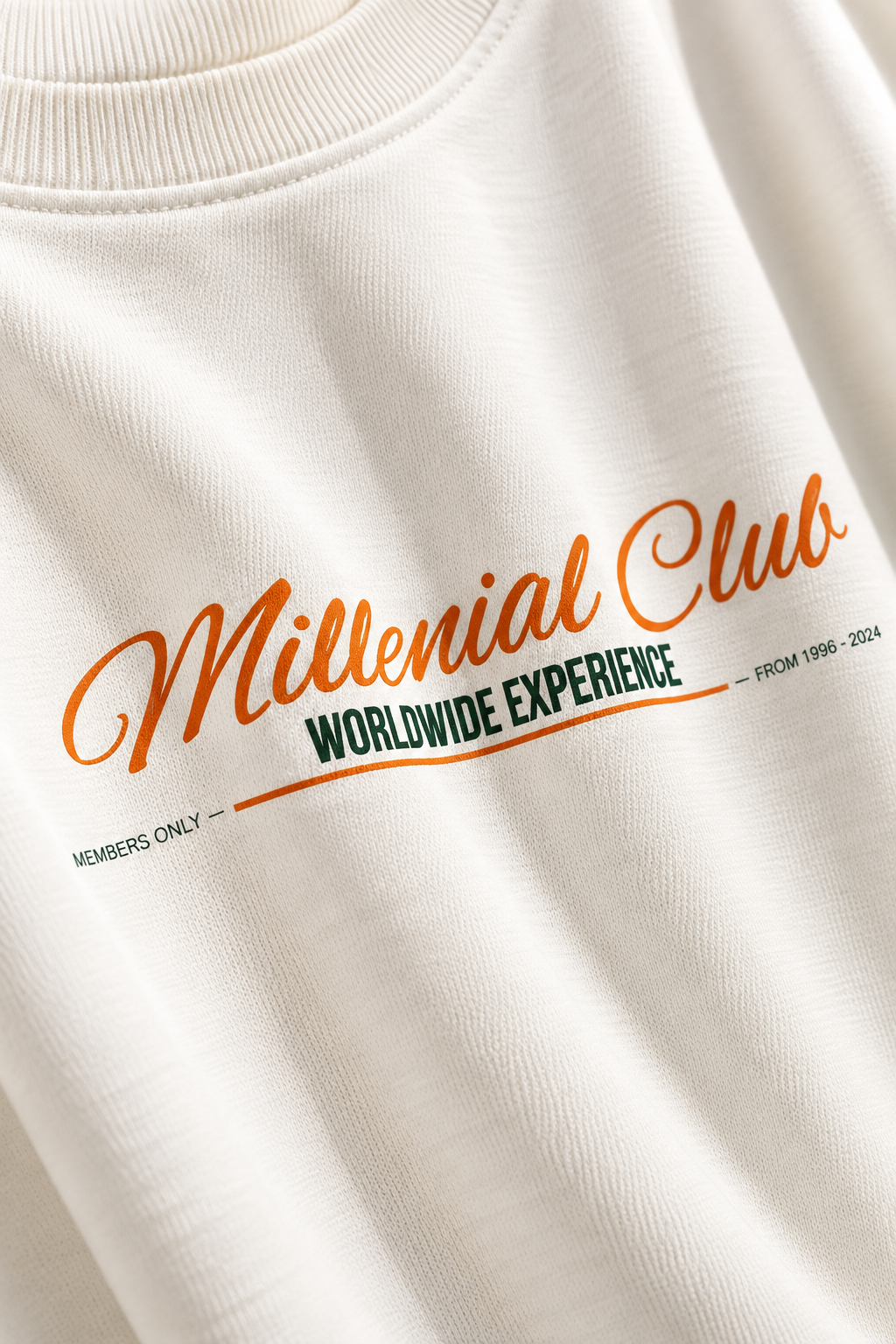 Millenial Club Boxy T-shirt