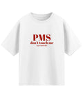 White Oversized T-shirt Front Design