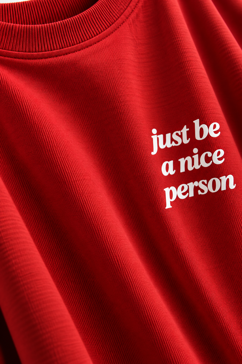 Just Be Nice Oversize T-shirt