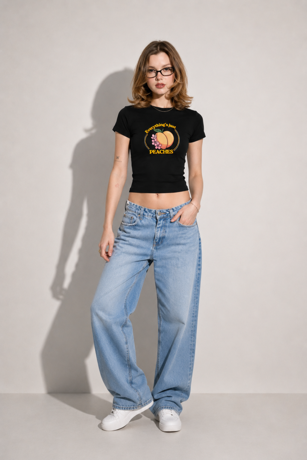 Everything's Peaches Baby Tee