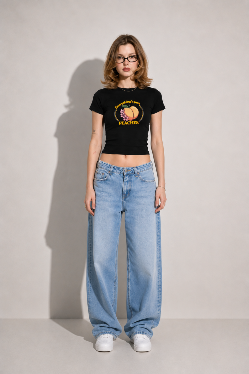 Everything's Peaches Baby Tee