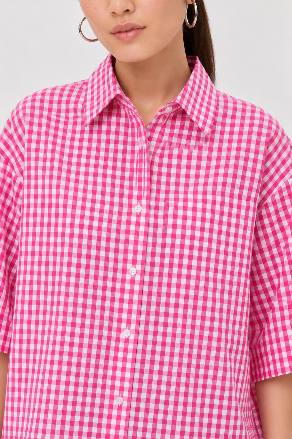 Ghingam Cotton Oxford Shirt