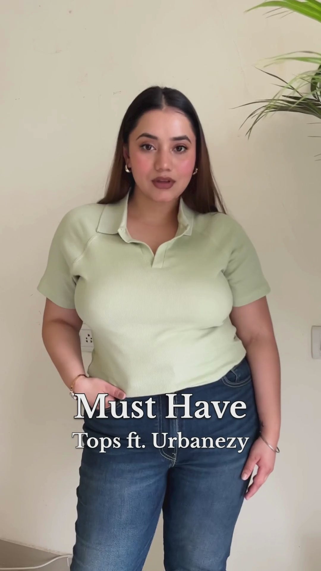 Sage Green Polo T-shirt - URBANEZY