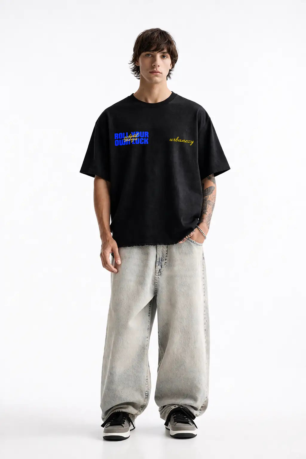 Roll Your Luck Boxy T-shirt for Men