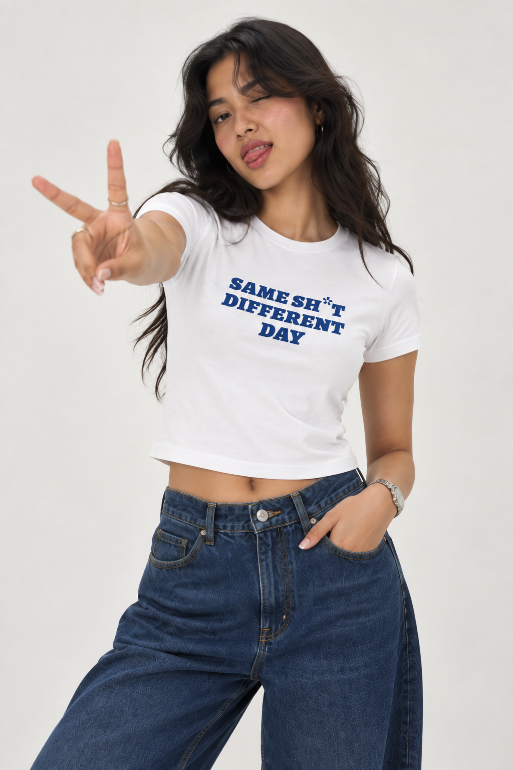 Same Shit Baby Tee