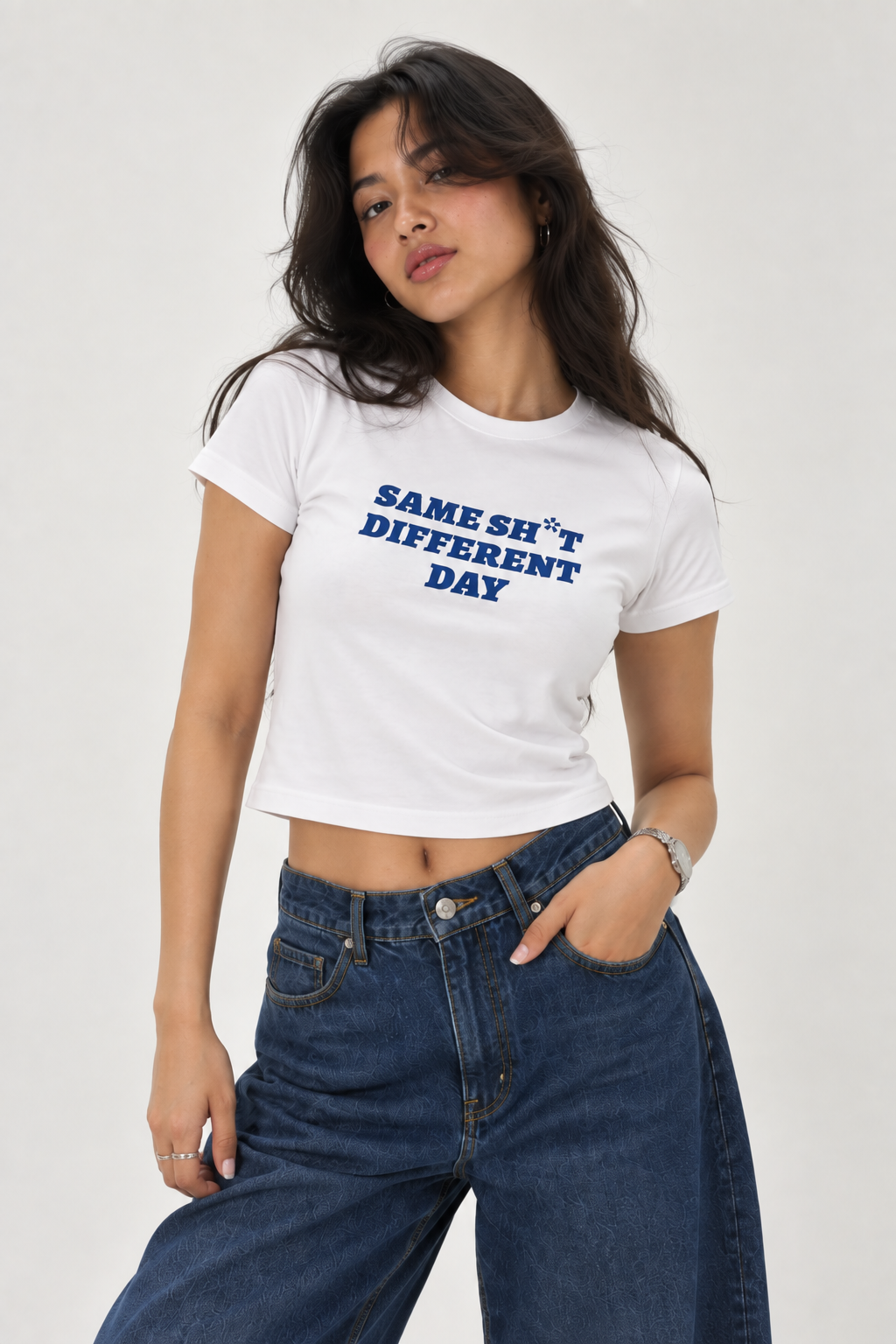 Same Shit Baby Tee