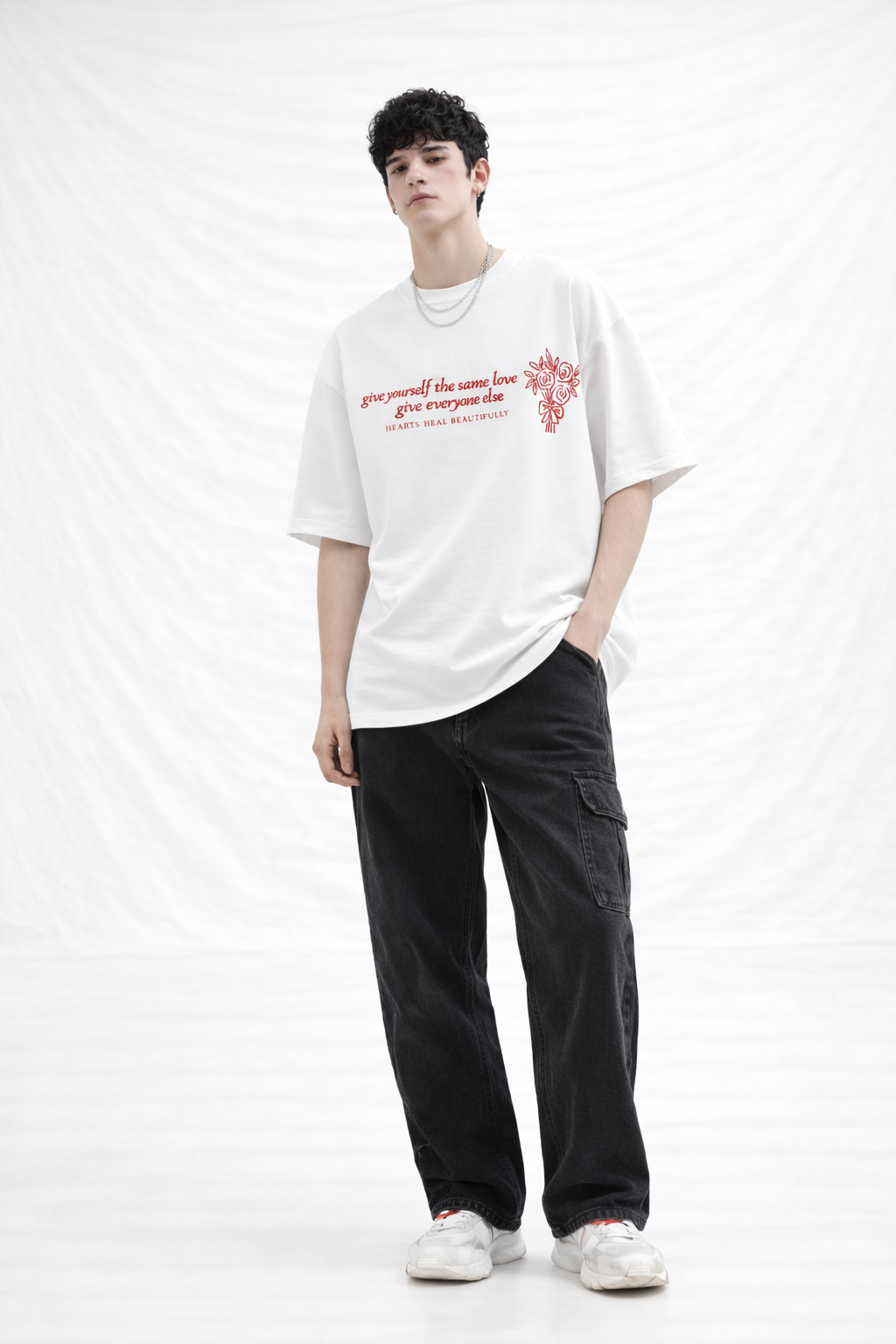 Healing Hearts Oversize t-shirt for Men