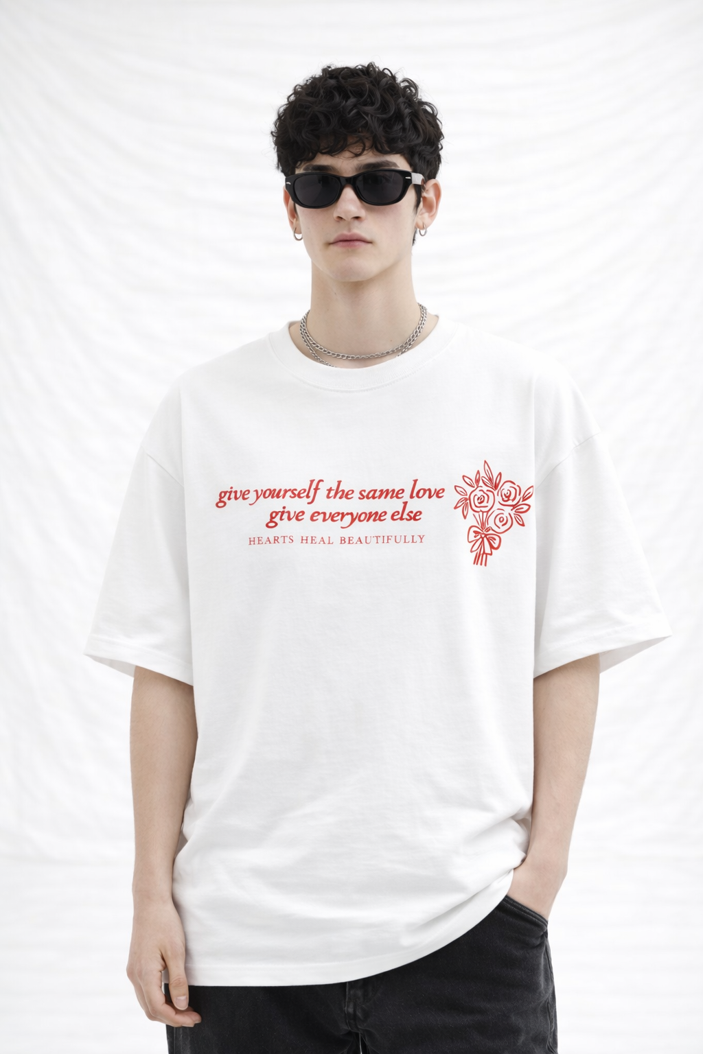 Healing Hearts Oversize t-shirt for Men