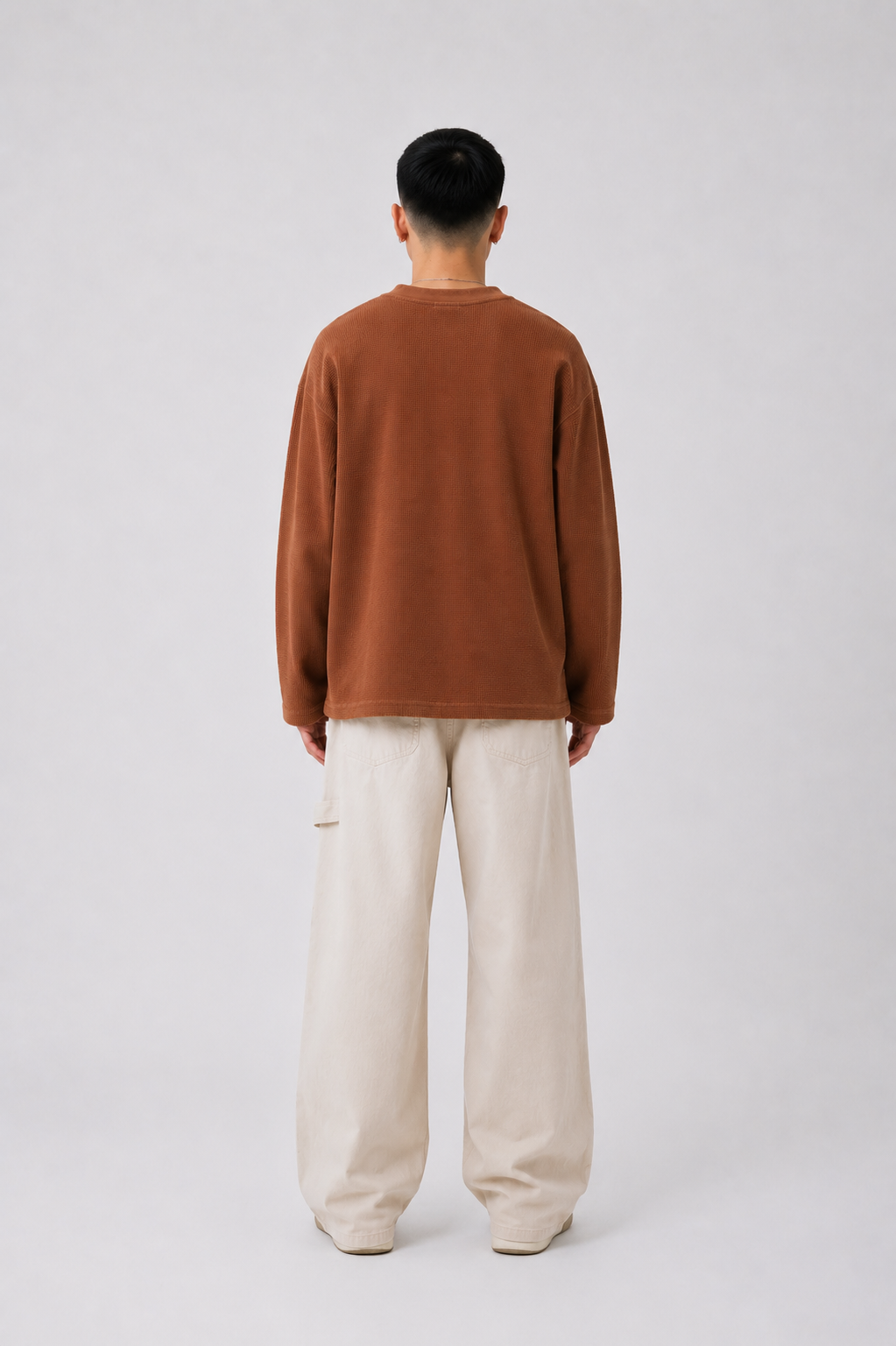 signature waffle knit t-shirt