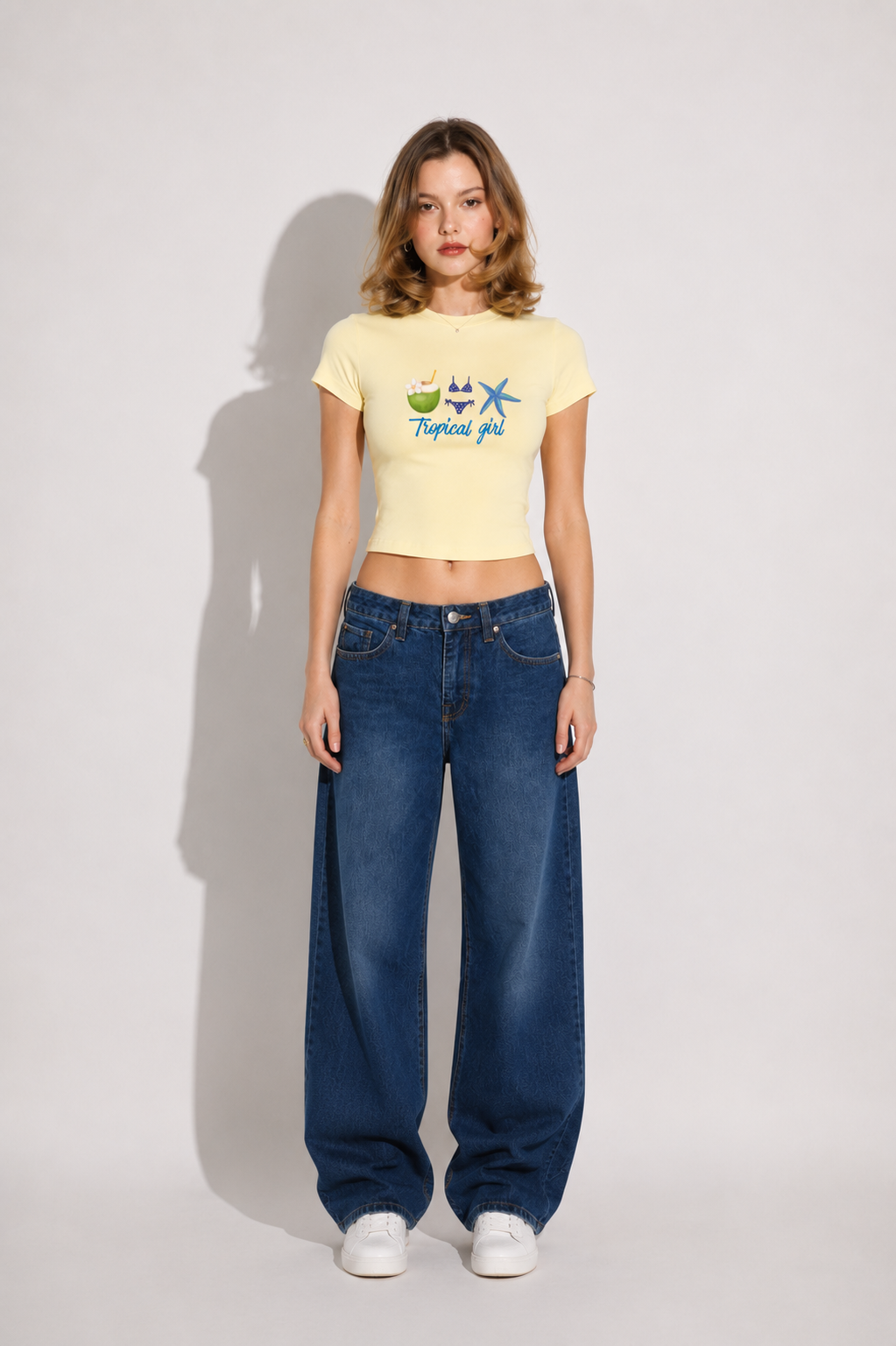 Tropical Girl Baby Tee