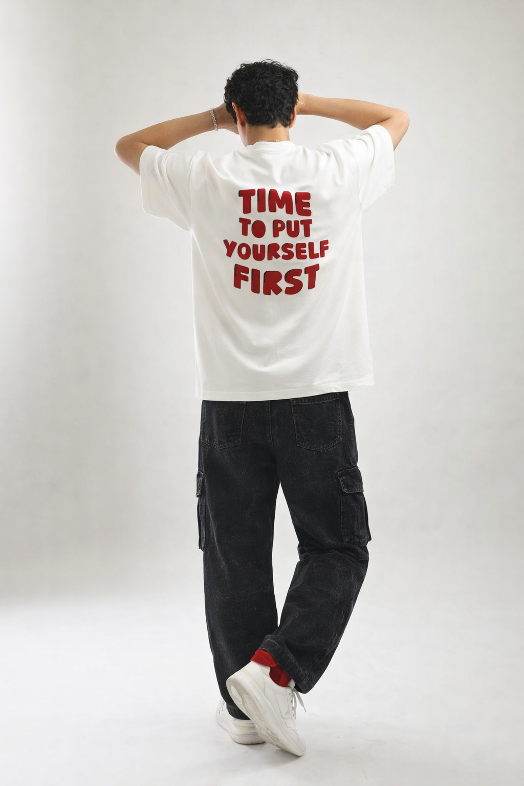 Unbreakable heart oversize t-shirt for Men