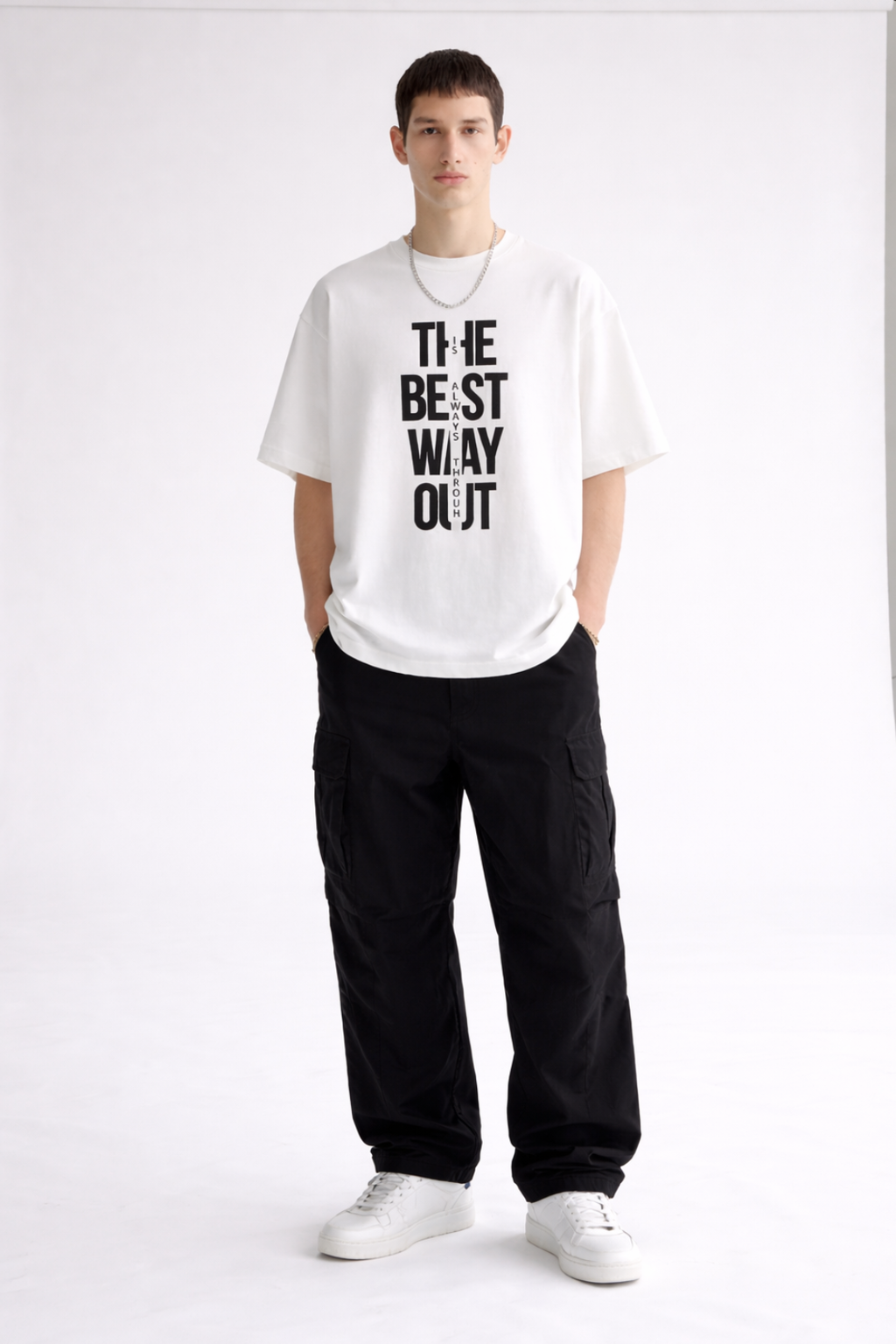 The Best Way Out Oversized T-Shirt – Unisex