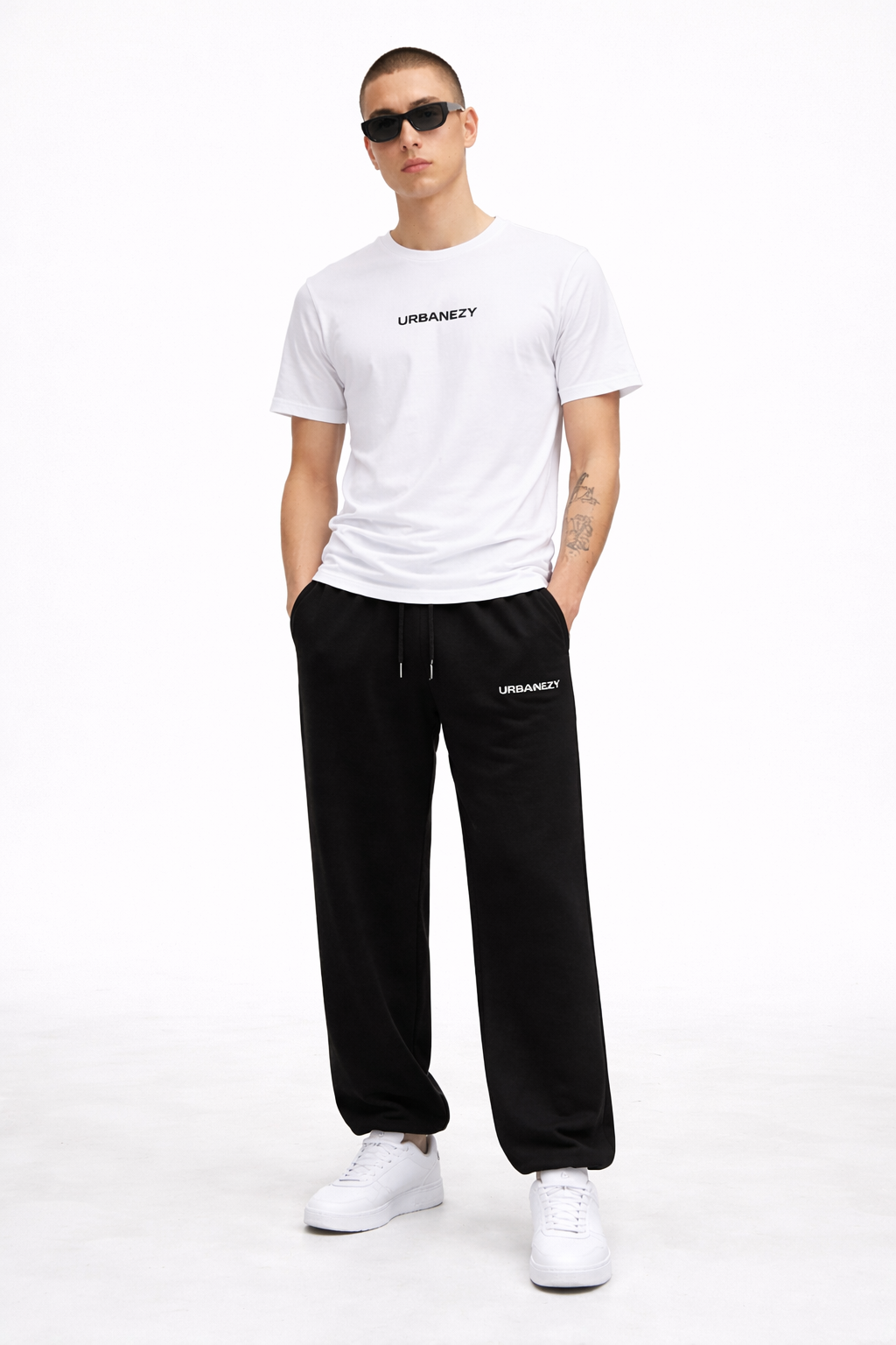 White 100% Cotton Slim Fit T-shirt