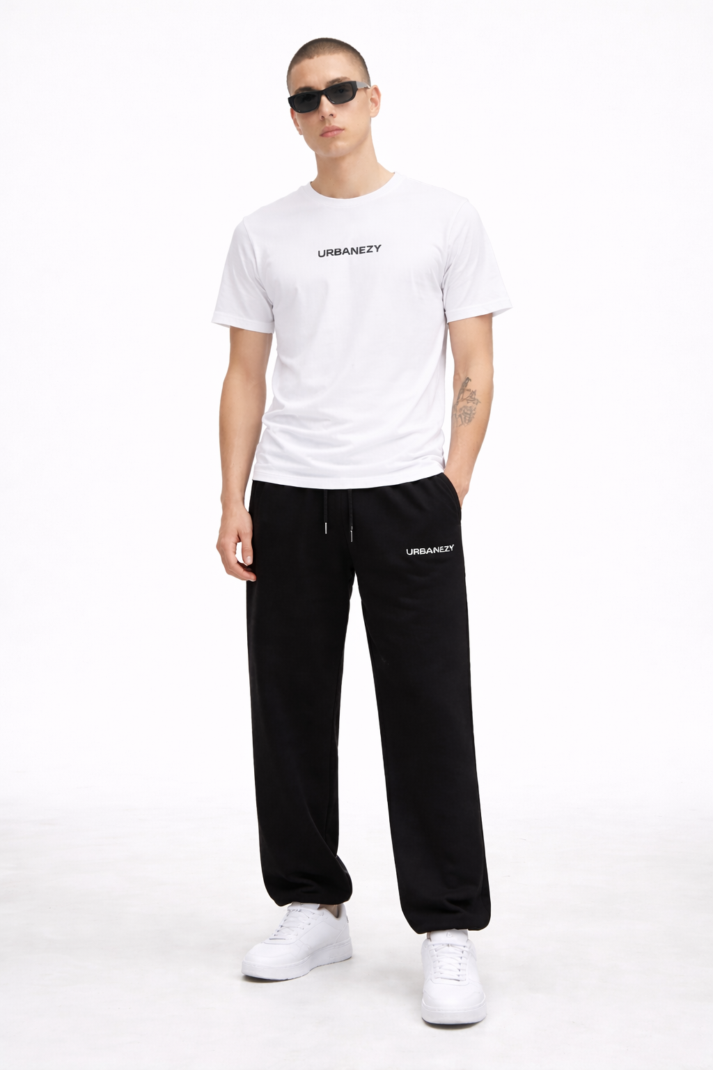 White 100% Cotton Slim Fit T-shirt