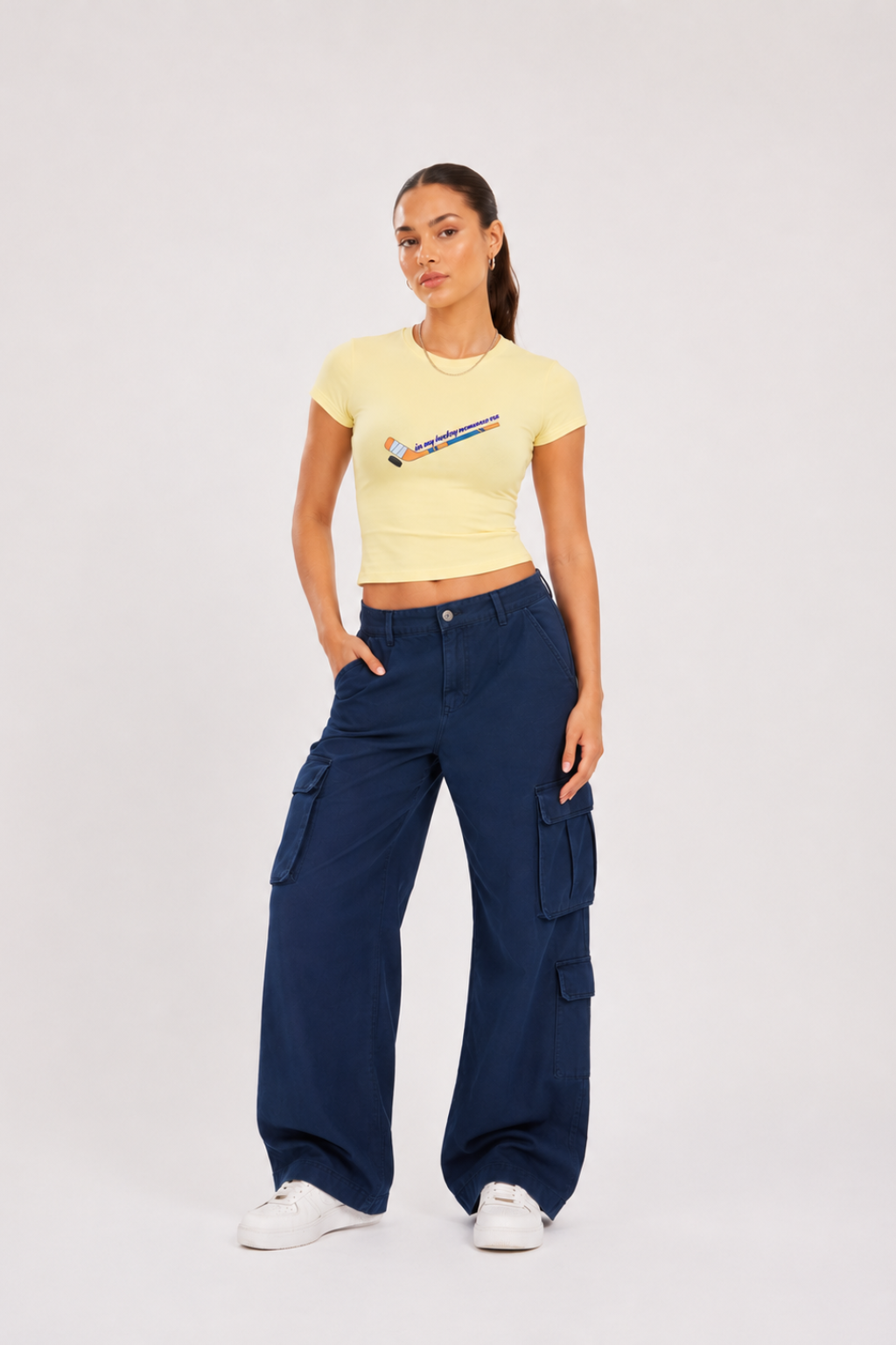 Hockey Romance Era Baby Tee