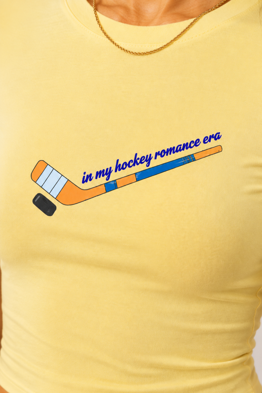 Hockey Romance Era Baby Tee